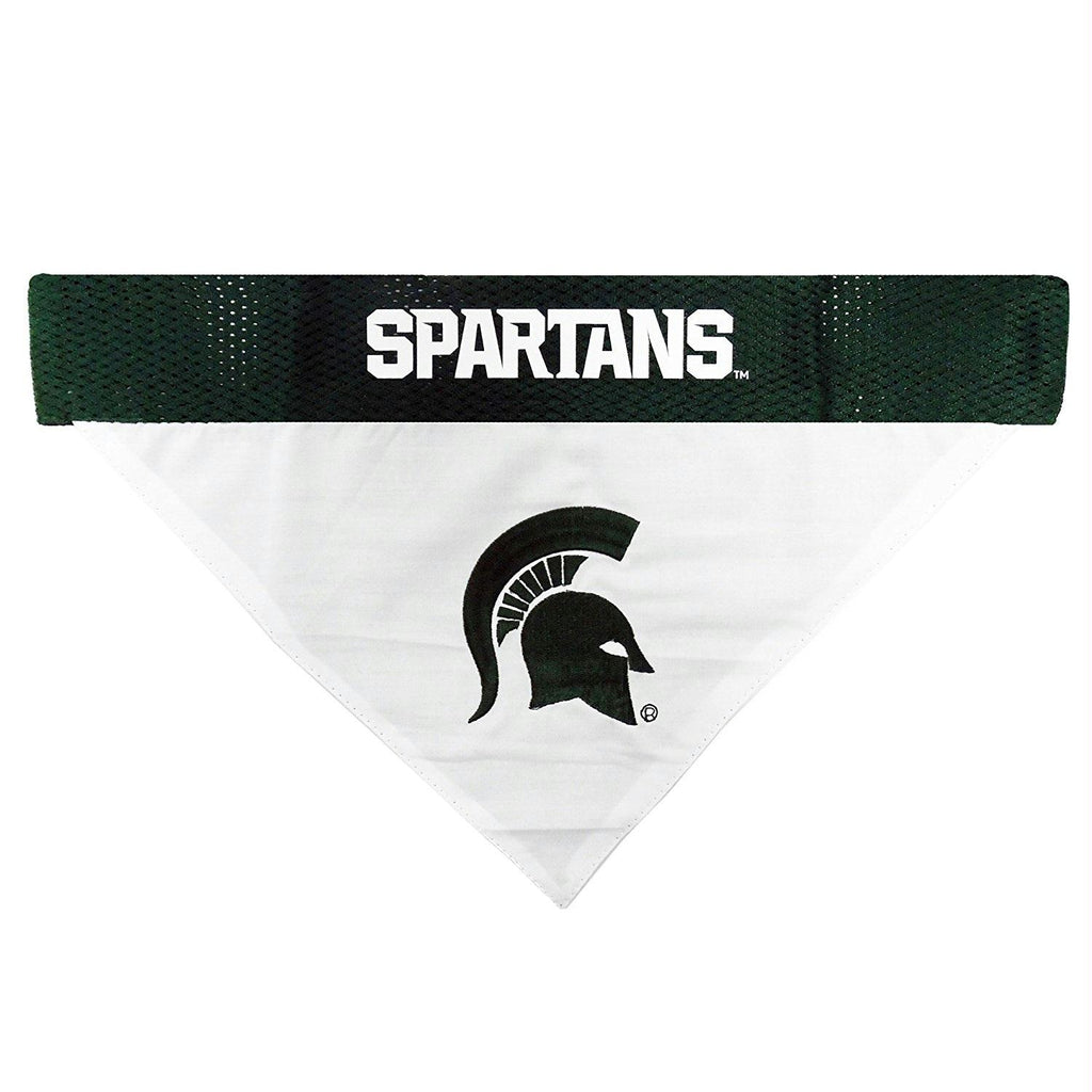 Michigan State Spartans Pet Reversible Bandana - staygoldendoodle.com
