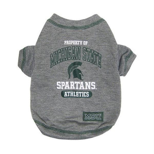 Michigan State Spartans Dog T-Shirt - staygoldendoodle.com