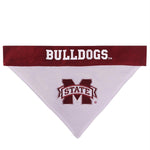 Mississippi State Bulldogs Pet Reversible Bandana - staygoldendoodle.com