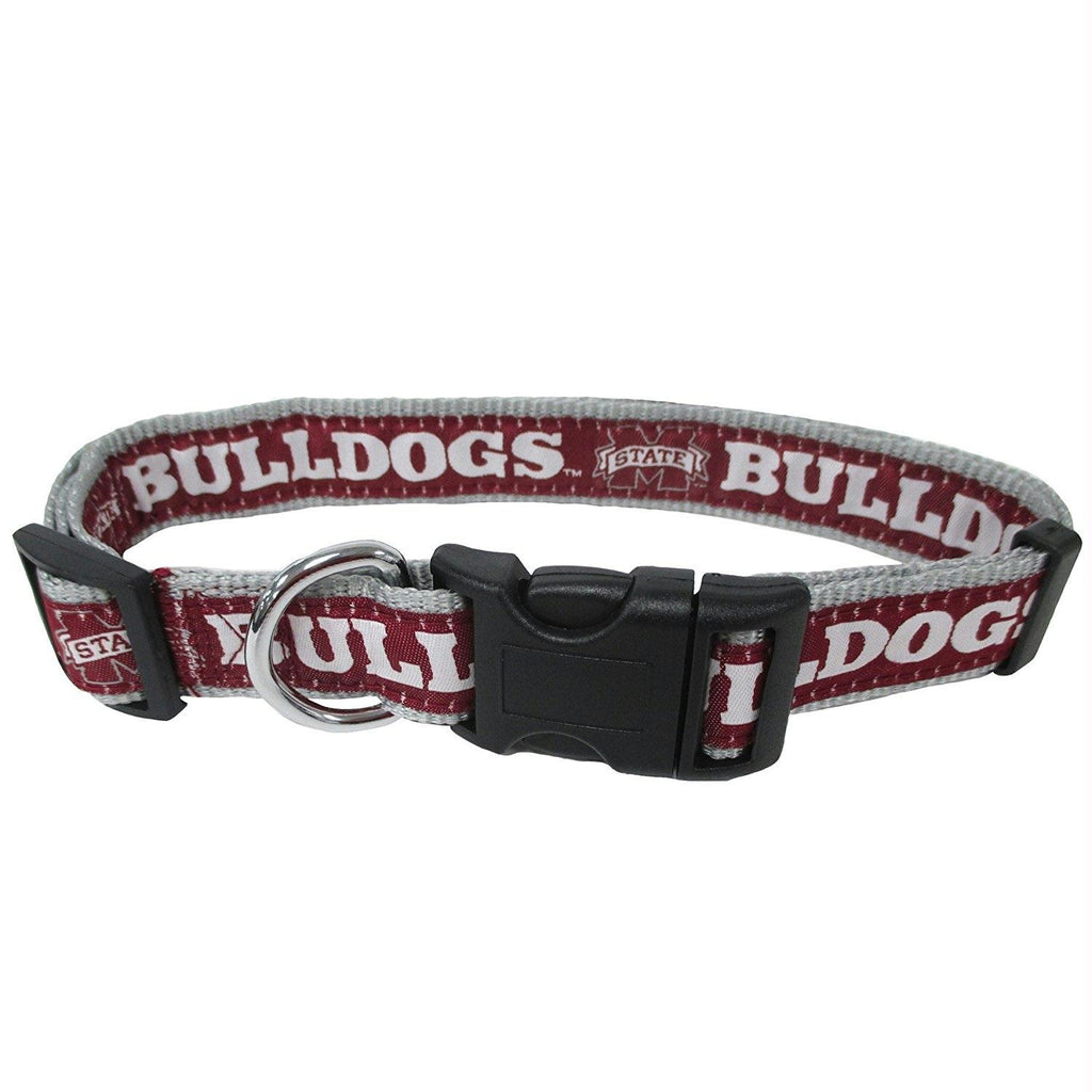Mississippi State Bulldogs Pet Collar by Pets First - staygoldendoodle.com