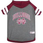 Mississippi State Bulldogs Pet Hoodie T-Shirt - staygoldendoodle.com