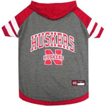 Nebraska Huskers Pet Hoodie T-Shirt - staygoldendoodle.com