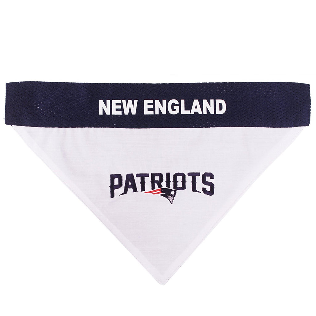New England Patriots Pet Reversible Bandana - staygoldendoodle.com