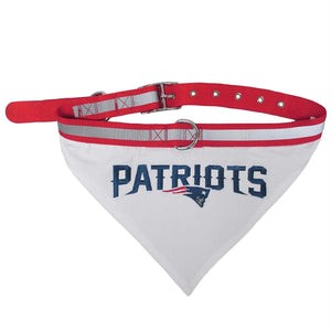 New England Patriots Pet Collar Bandana - staygoldendoodle.com