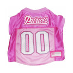 New England Patriots Pink Dog Jersey - staygoldendoodle.com
