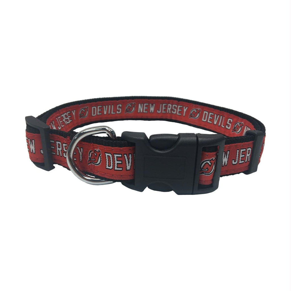 New Jersey Devils Pet Collar by Pets First - staygoldendoodle.com