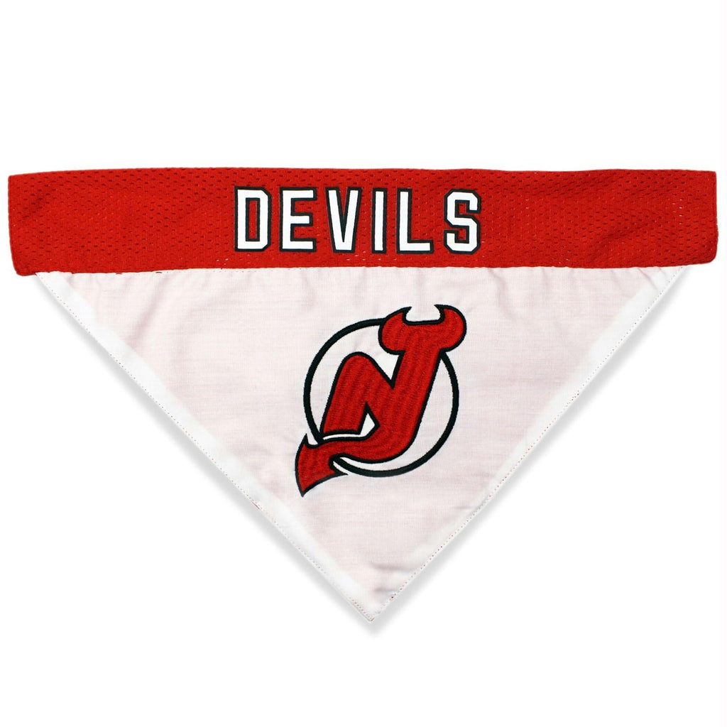 New Jersey Devils Pet Reversible Bandana - staygoldendoodle.com