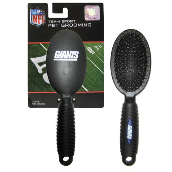New York Giants Pet Grooming Brush - staygoldendoodle.com