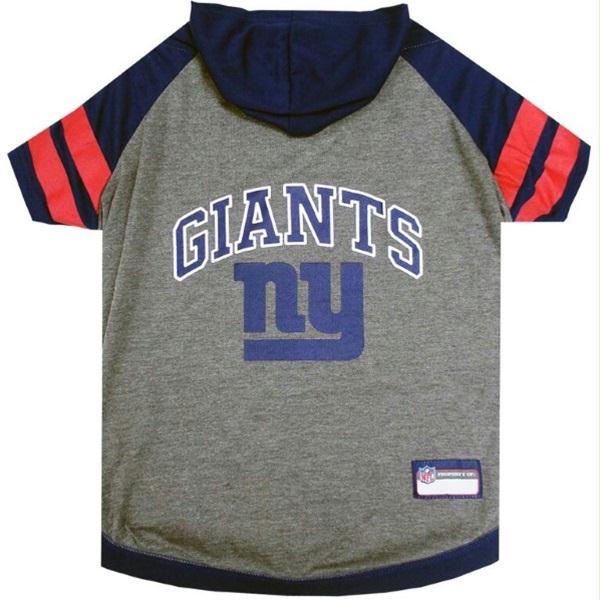 New York Giants Pet Hoodie T-Shirt - staygoldendoodle.com