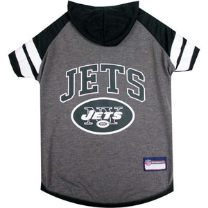 New York Jets Pet Hoodie T-Shirt - staygoldendoodle.com