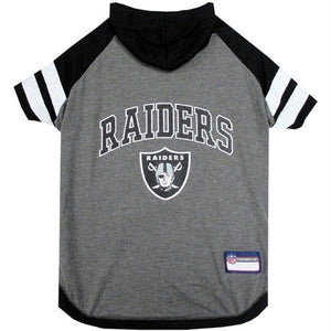 Oakland Raiders Pet Hoodie T-Shirt - staygoldendoodle.com