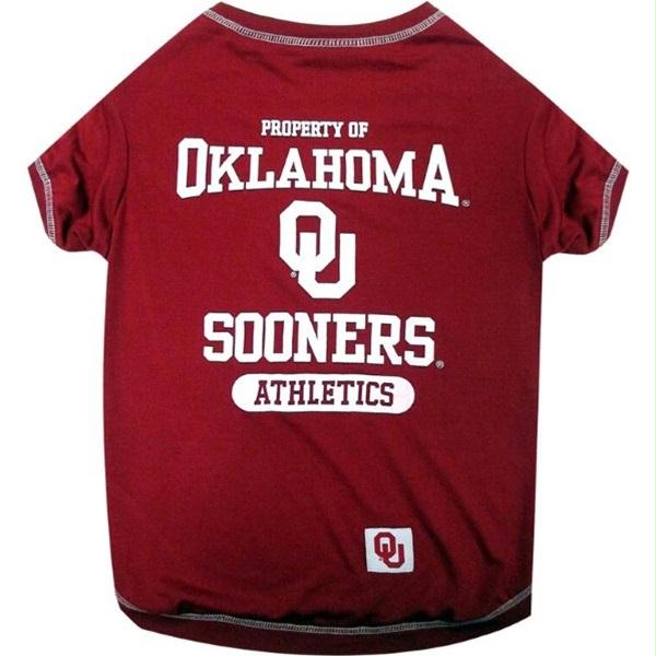 Oklahoma Sooners Pet Tee Shirt - staygoldendoodle.com
