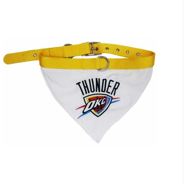 Oklahoma City Thunder Dog Collar Bandana - staygoldendoodle.com