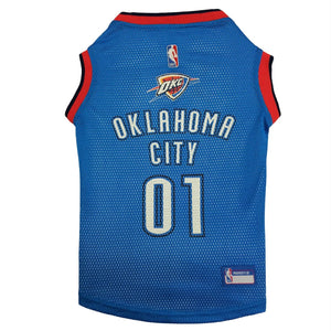 Oklahoma City Thunder Pet Jersey - staygoldendoodle.com