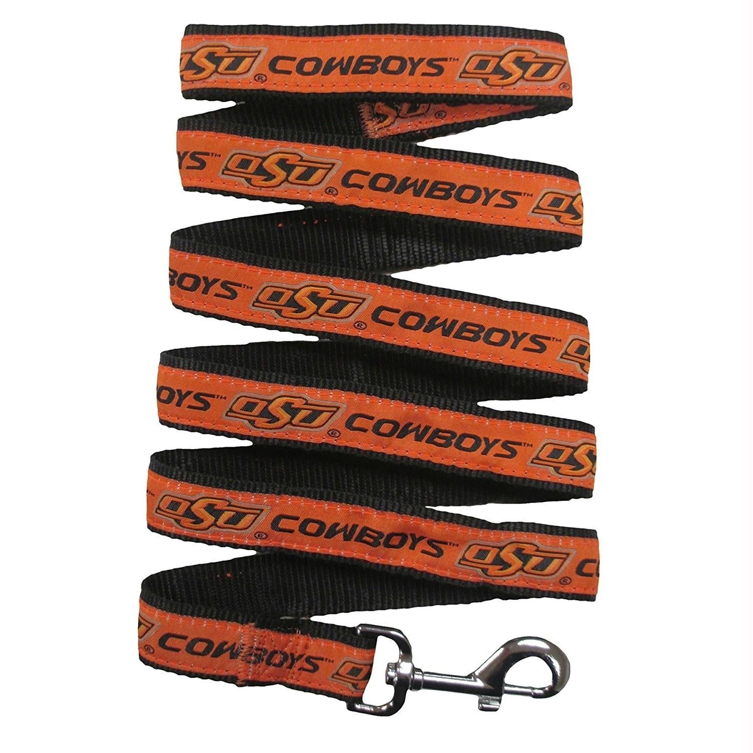 Oklahoma State Cowboys Pet Leash by Pets First - staygoldendoodle.com