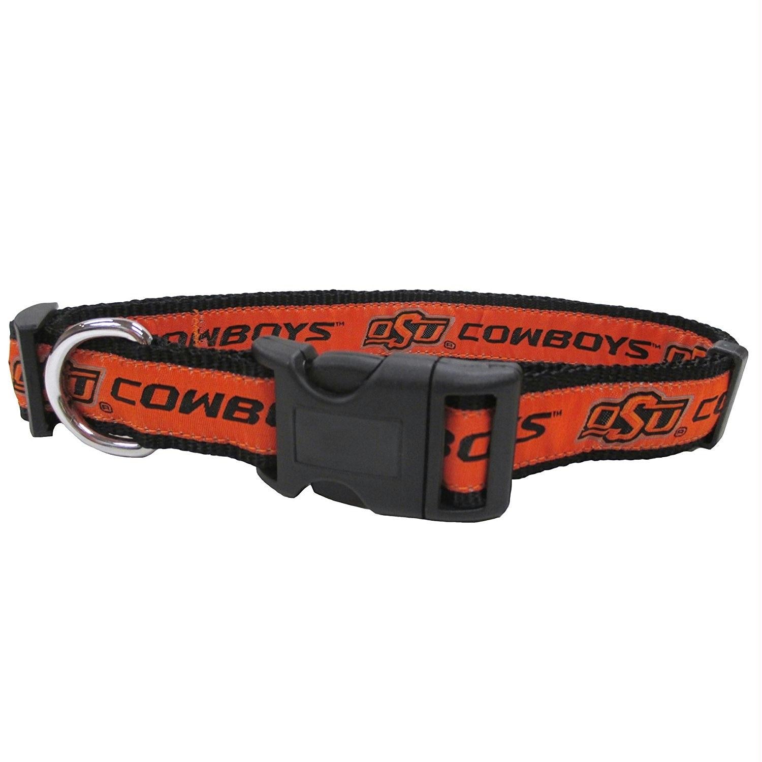 Oklahoma State Cowboys Pet Collar by Pets First - staygoldendoodle.com