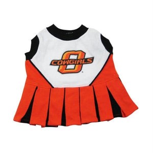 Oklahoma State Cheerleader Dog Dress - staygoldendoodle.com