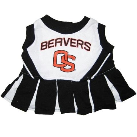 Oregon State Beavers Cheerleader Pet Dress - staygoldendoodle.com