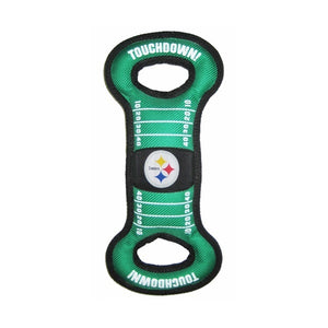 Pittsburgh Steelers Field Pull Dog Toy - staygoldendoodle.com