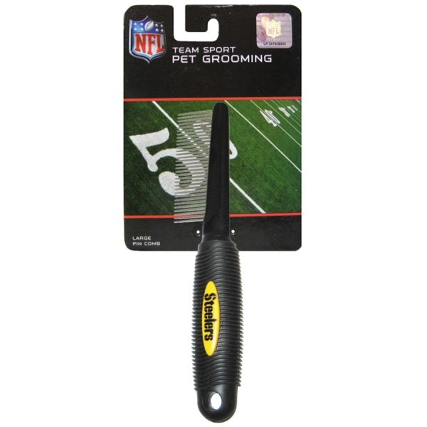Pittsburgh Steelers Pet Grooming Comb - staygoldendoodle.com