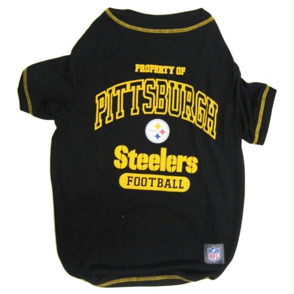 Pittsburgh Steelers Dog T-Shirt - staygoldendoodle.com
