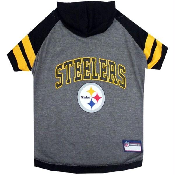 Pittsburgh Steelers Pet Hoodie T-Shirt - staygoldendoodle.com