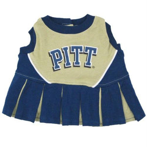 Pittsburgh Panthers Cheerleader Pet Dress - staygoldendoodle.com