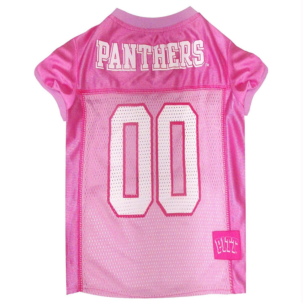Pittsburgh Panthers Pink Pet Jersey - staygoldendoodle.com