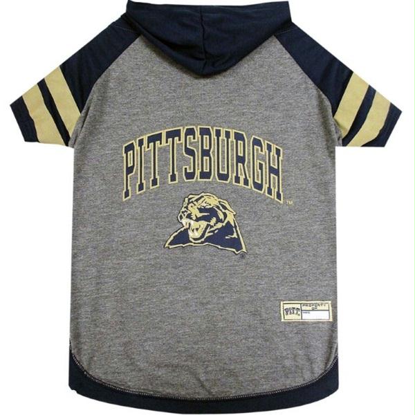 Pittsburgh Panthers Pet Hoodie T-Shirt - staygoldendoodle.com