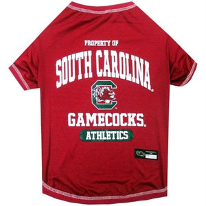 South Carolina Gamecocks Pet Tee Shirt - staygoldendoodle.com