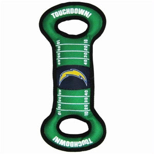 Los Angeles Chargers Field Pull Dog Toy - staygoldendoodle.com