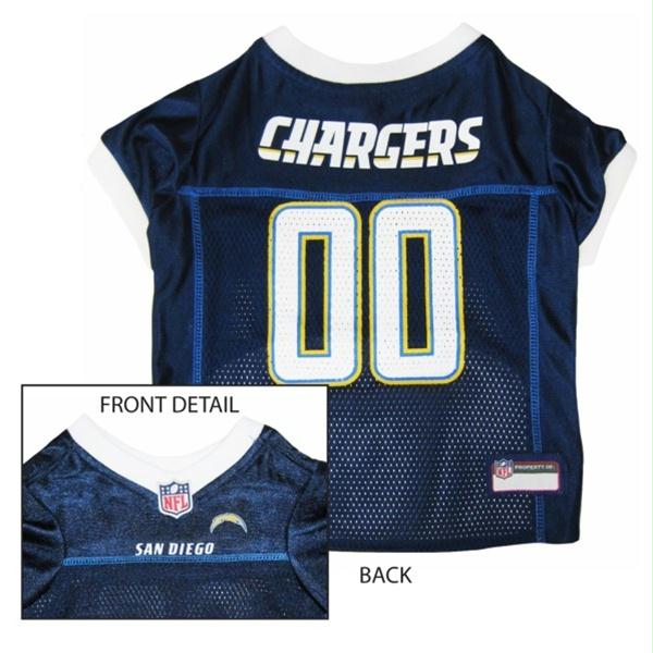 Los Angeles Chargers Dog Jersey - staygoldendoodle.com