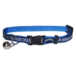 Los Angeles Chargers Breakaway Cat Collar - staygoldendoodle.com