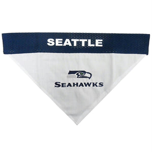 Seattle Seahawks Pet Reversible Bandana - staygoldendoodle.com