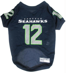 Seattle Seahawks "12th Man" Pet Jersey - staygoldendoodle.com