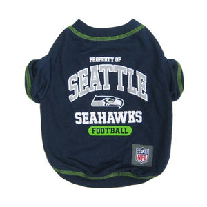 Seattle Seahawks Pet T-Shirt - staygoldendoodle.com