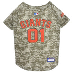 San Francisco Giants Pet Camo Jersey - staygoldendoodle.com