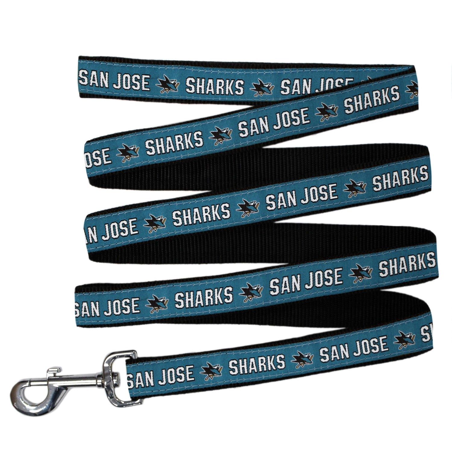 San Jose Sharks Pet Leash by Pets First - staygoldendoodle.com