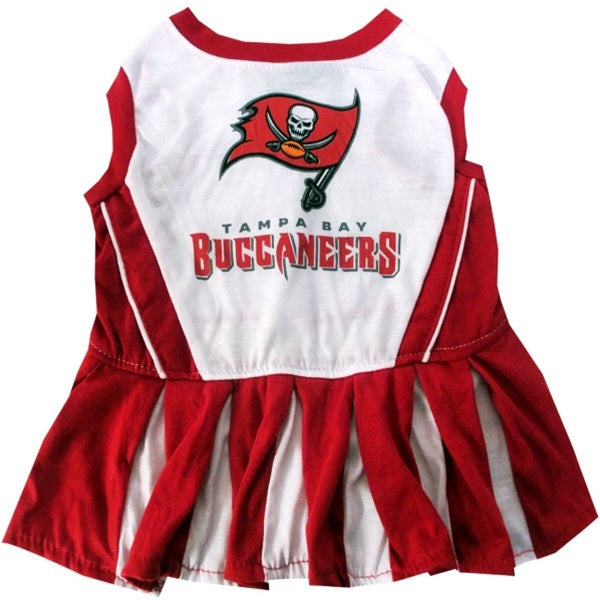 Tampa Bay Buccaneers Cheerleader Pet Dress - staygoldendoodle.com
