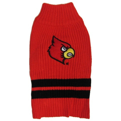 Louisville Cardinals Pet Sweater - staygoldendoodle.com