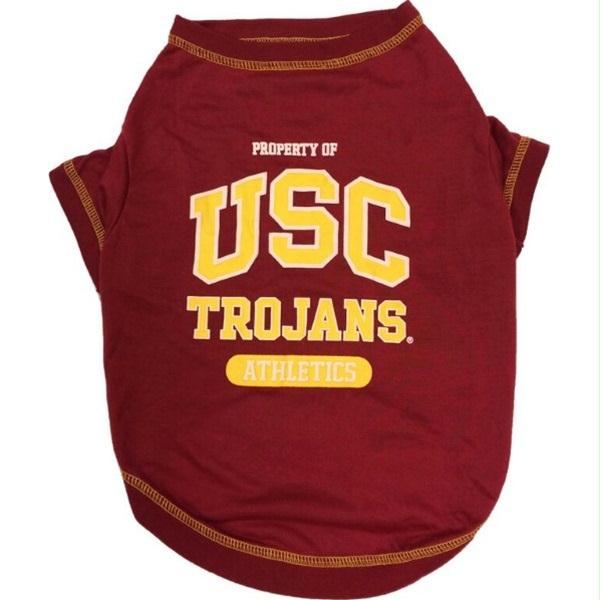 USC Trojans Pet Tee Shirt - staygoldendoodle.com