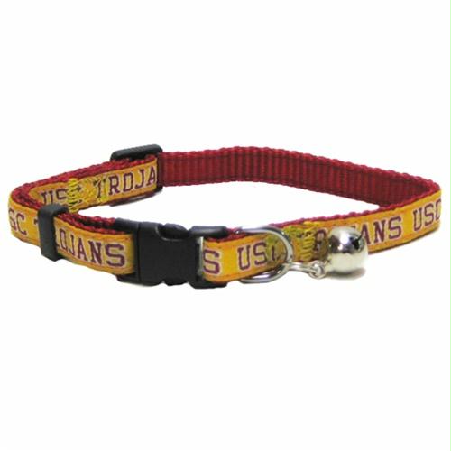 USC Trojans Breakaway Cat Collar - staygoldendoodle.com