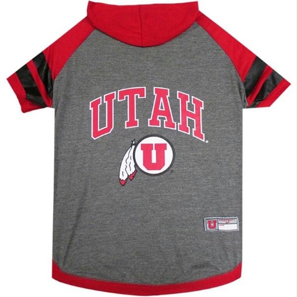 Utah Utes Pet Hoodie T-Shirt - staygoldendoodle.com