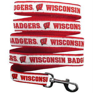 Wisconsin Badgers Pet Leash by Pets First - staygoldendoodle.com