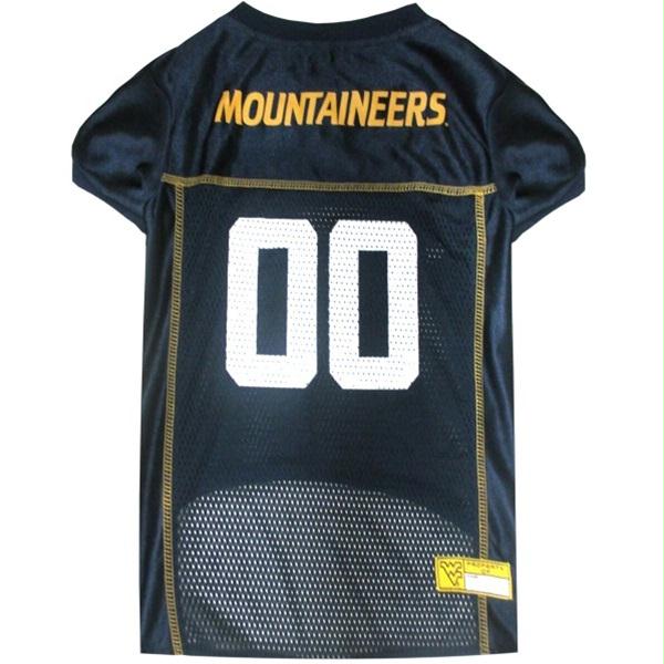 West Virginia Mountaineers Pet Jersey - staygoldendoodle.com