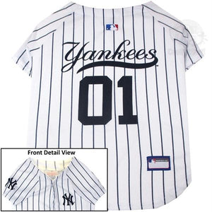 New York Yankees Pet Jersey - XXL - staygoldendoodle.com