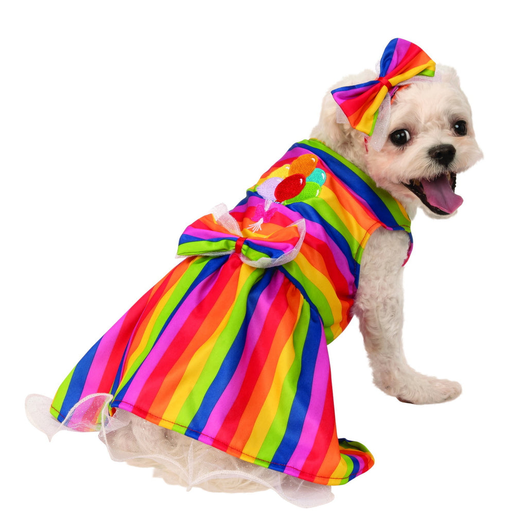 Rainbow Party Pet Costume - Small - staygoldendoodle.com