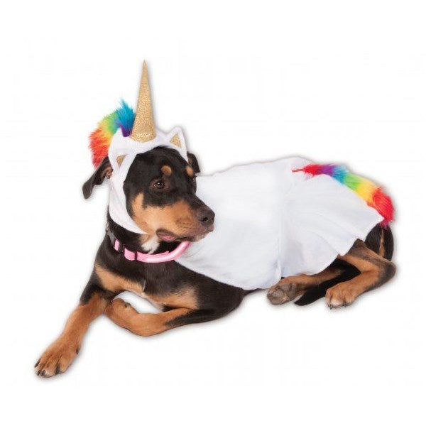 Big Dogs Light-Up Unicorn Cape Pet Costume - staygoldendoodle.com