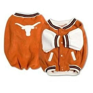 Texas Longhorns Varsity Dog Jacket - staygoldendoodle.com