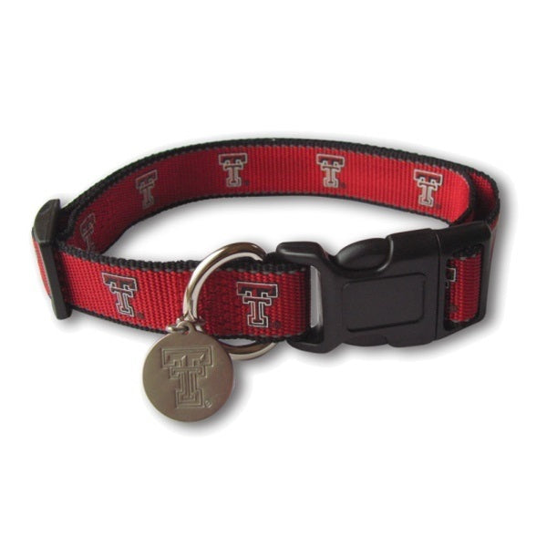 Texas Tech Red Raiders Reflective Dog Collar - staygoldendoodle.com